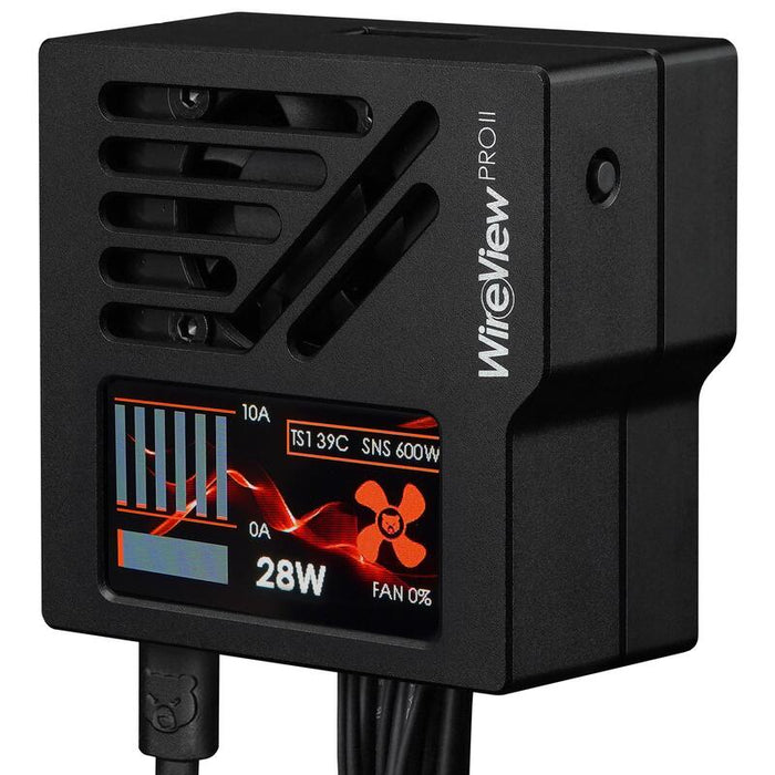 Thermal Grizzly Wireview Pro Ii Gpu Wired (Negro, Zur Messung Des Stromverbrauchs Von Tarjeta Gráfican) Tg-Wv-P2-H19w