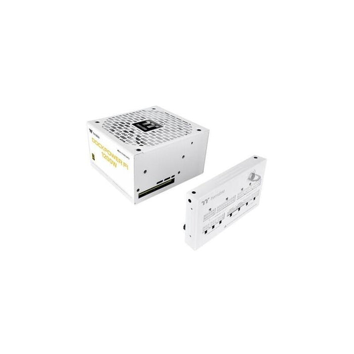 Thermaltake Dockpower Fi 1200w Snow (Blanco, 1x 12-Pin High Power Gpu, 5x Pcie, Cablemanagement, 1200 Watt) Ps-Dcp-1200fnfage-S