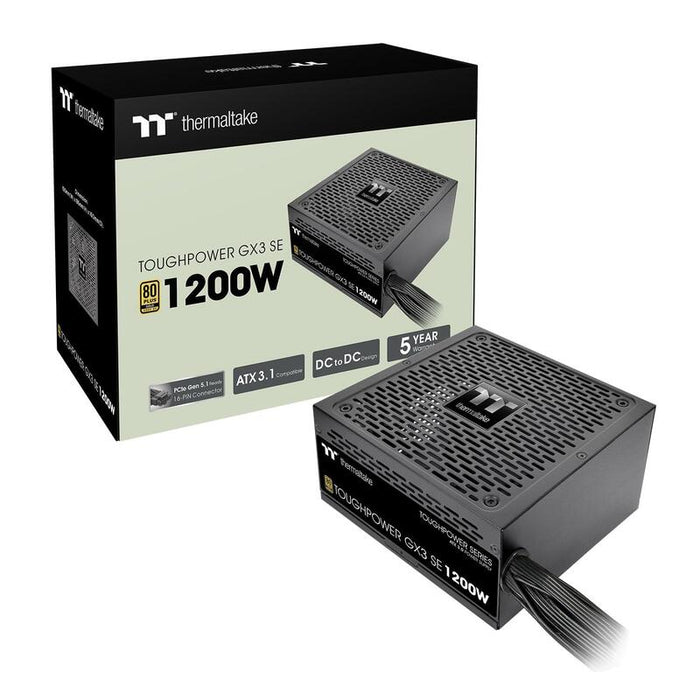 Thermaltake Toughpower Gx3 Se 1200w (Negro, 1x 12-Pin High Power Gpu, 4x Pcie, 1200 Watt) Ps-Tpd-1200nnsage-3
