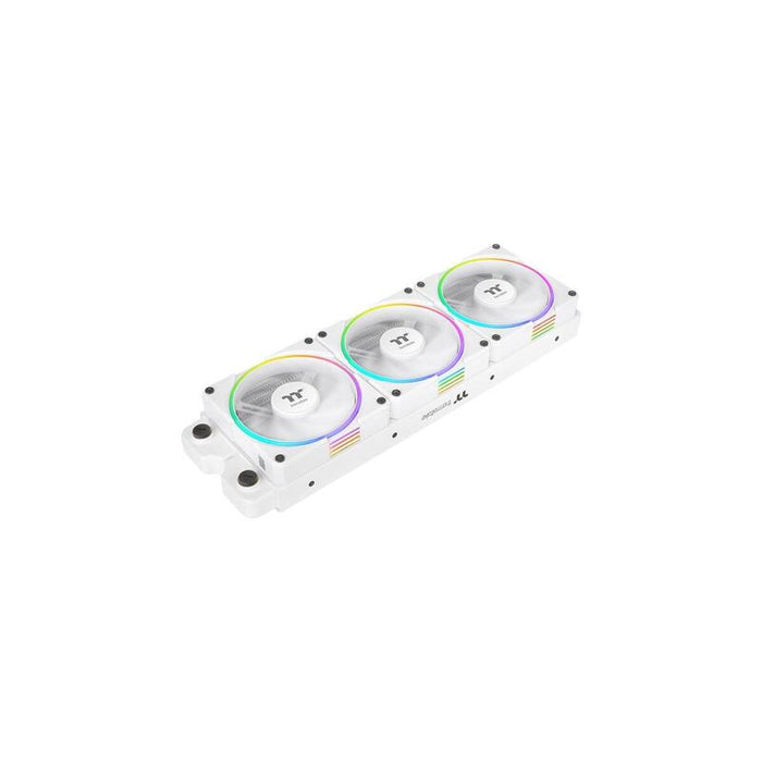 Thermaltake Ts 140 Ex Rgb, Ventilador De Caja Blanco, Paquete De 3, 140 Mm Cl-F209-Pl14sw-A