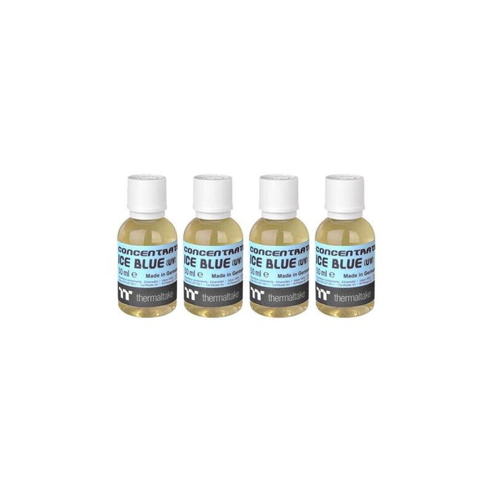 Thermaltake Tt Premium Concentaciones - Azul De Hielo (Paquete De 4 Botellas), Azul Refrigerante, 4x 50 Ml Cl-W163-Os00ib-A