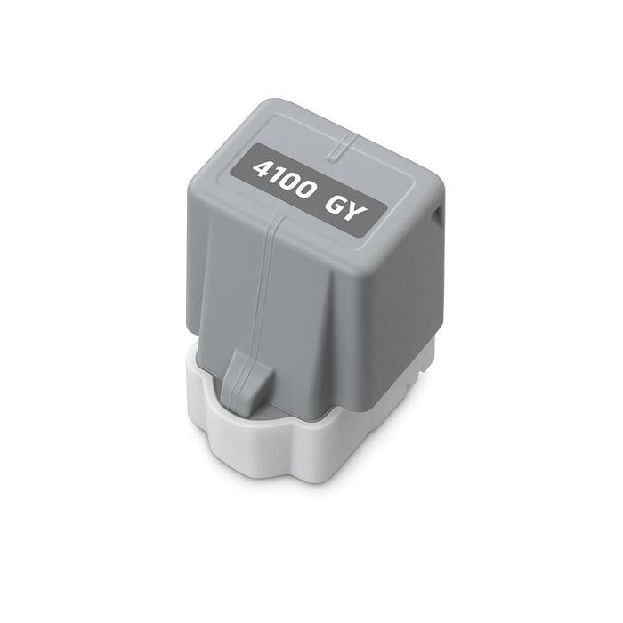 Tinta Canon Pfi4100 Gris Pigmentada Generica - Reemplaza Pfi4100gy/6783c001
