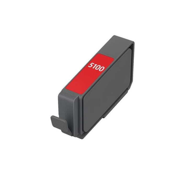 Tinta Canon Pfi5100 Rojo  Pigmentada Generica - Reemplaza Pfi5100r/6958c001