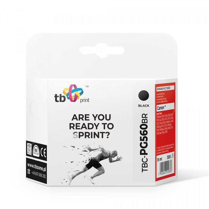 Tinta Compatible Canon Pg-560 Tbc-Pg560br Bk Reman.