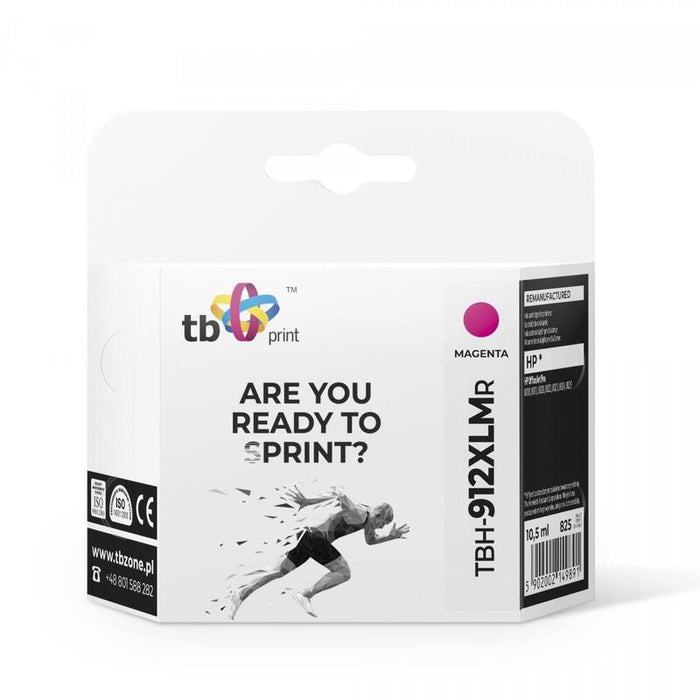 Tinta Compatible Hp Officejet    Pro 8025 Tbh-912xlmr Ma
