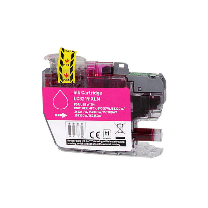 Tinta Compatible Para Brother 3219xl Magenta Lc3219xlm