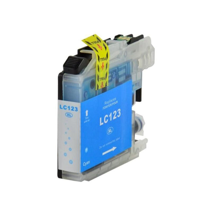 Tinta Compatible Para Brother Lc123 Xl Cyan Lc123c/Lc121c