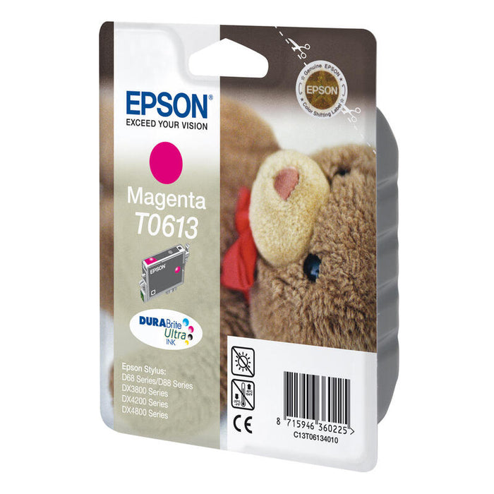 Tinta Original Epson T0613 Magenta Para Stylus Photo Dx3800 ,Dx3850, Dx4200, Dx4250, Dx4800