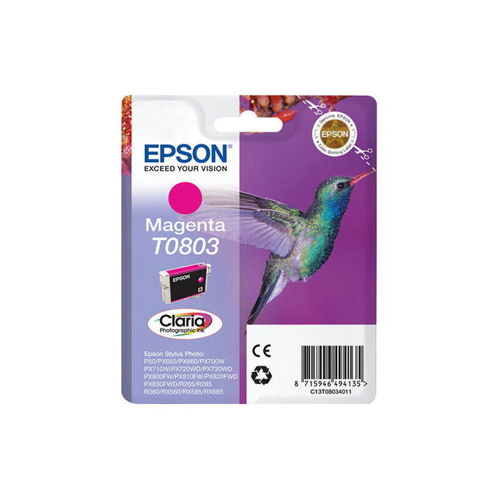 Tinta Original Epson T0803 Magenta