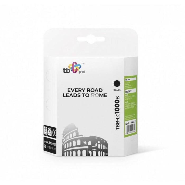 Tinta Para Brother Lc1000bk Tbb-Lc1000b Bk 100 Nuevo