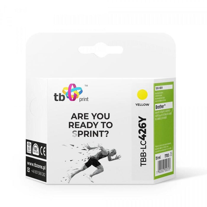 Tinta Para Brother Mfc-J4540dw Tbb-Lc426y 100 Nuevo Amarillo