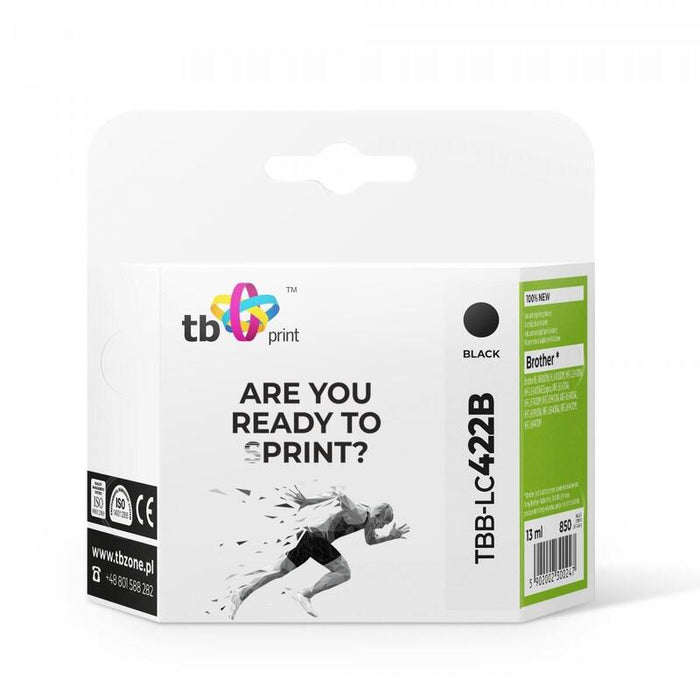 Tinta Para Brother Mfc-J5340dw Tbb-Lc422b 100 Nuevo Negro