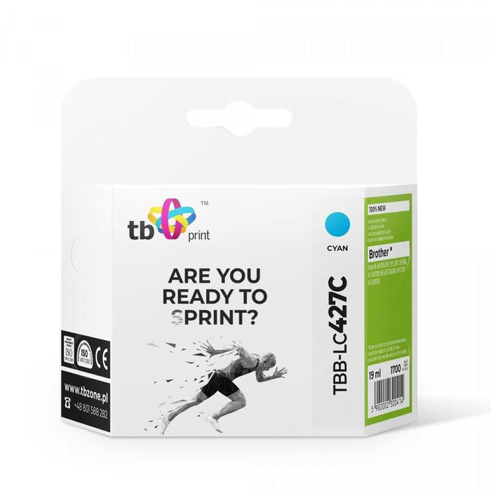 Tinta Para Brother Mfc-J5955dw Tbb-Lc427c 100 Nuevo Cyan