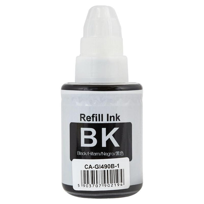 Tinta Para Canon Gi-490b Negro 135 Ml Bulk