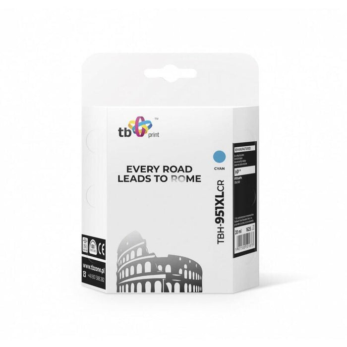 Tinta Para Hp Oj Pro 8100 Tbh-951xlcr Cy Ref.