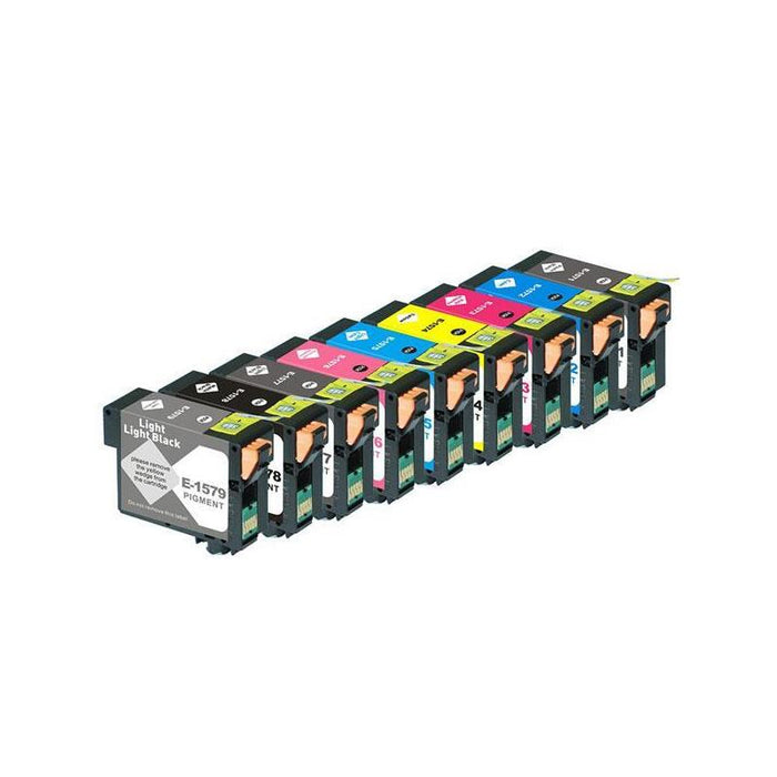 Tinta Pigmentada Generico Para Epson T1579 Negro Light Light  C13t15794010