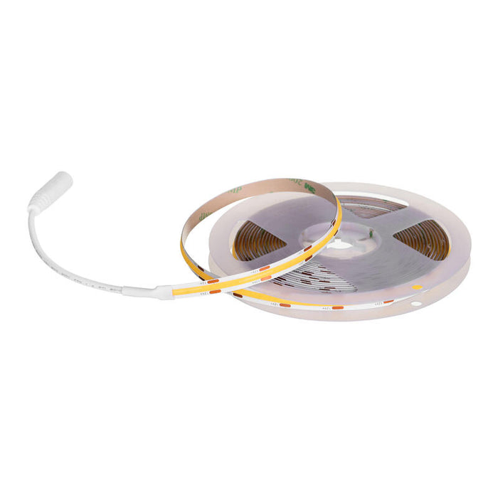 Tira De Led Cob De 5m, Color Frío Ip20