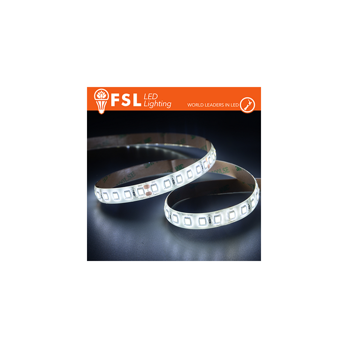 Tira Led 5m Ip65 Silicio 2835 24v - 12w/M 120led/M 6500k