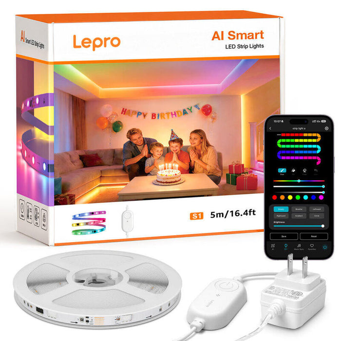 Tira Led Interior Lepro S1-5 Ai 5m