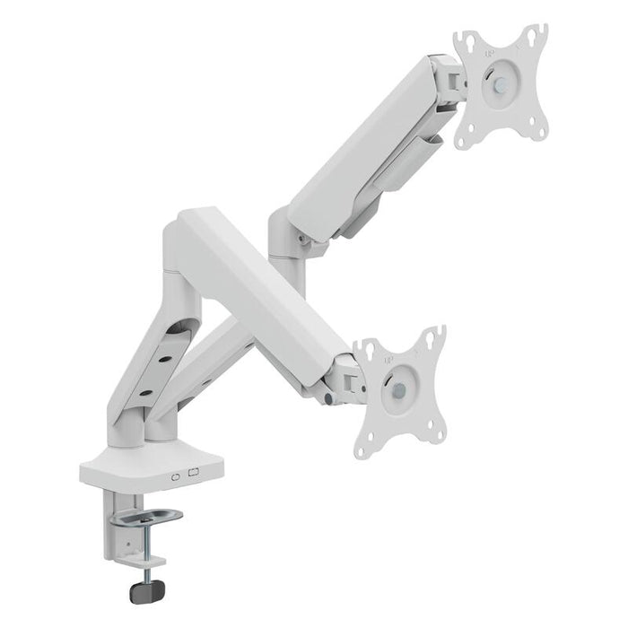 Tnb Ergo - Double Articulated Monitor Arm Support - White