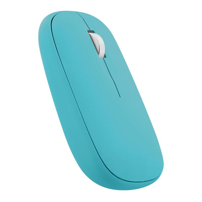 Tnb Raton Inalambrico Azul Iclick Color Dual Connect Mouse - Blue