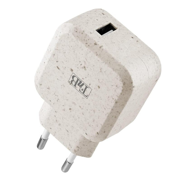 Tnb Usb Eco-Friendly Wall Charger 2.4a Sand