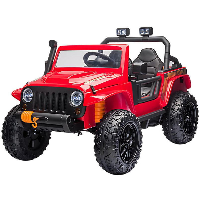 Todoterreno 12v Rojo - Coche Eléctrico Para Niños