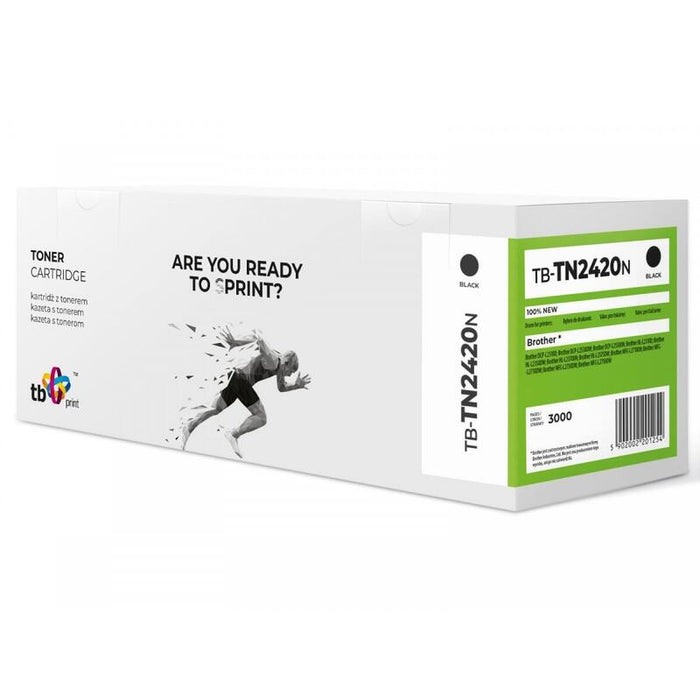 Toner Compatible Para Brother Tn2420 Tb-Tn2420n Bk 100% New