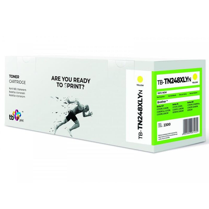 Toner Compatible Para Brother Tn248y Tb-Tn248xlyn Ye 100% Ne