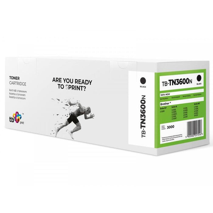 Toner Compatible Para Brother Tn3600 Tb-Tn3600n Bk 100% New