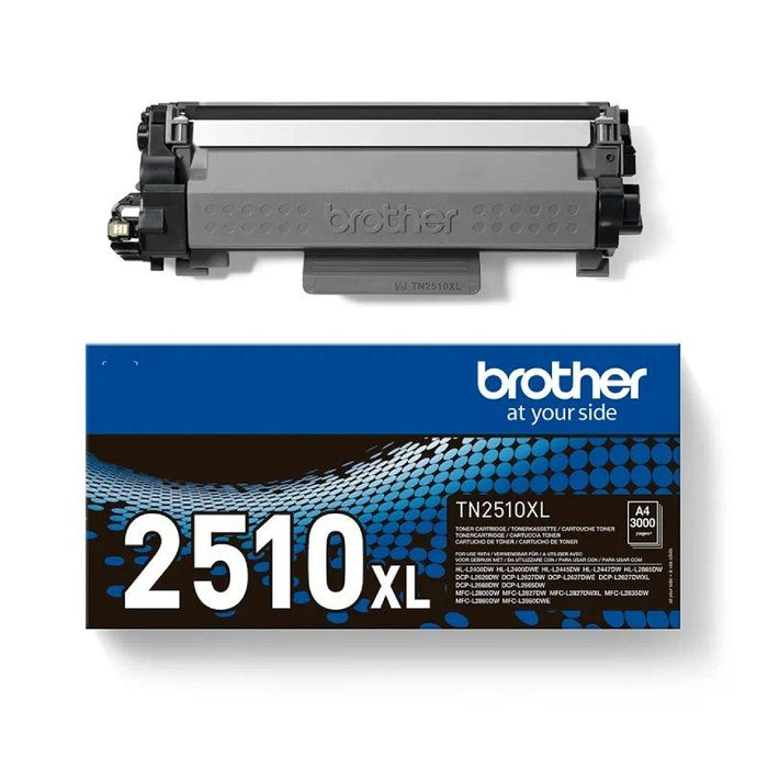 Tóner Original Brother Tn2510xl Reacondicionado Alta Capacidad Negro