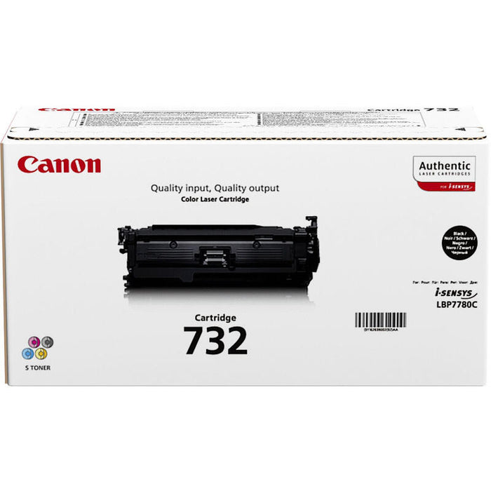 Toner Original Canon 732bk Negro 6263b002 Lbp7780cx