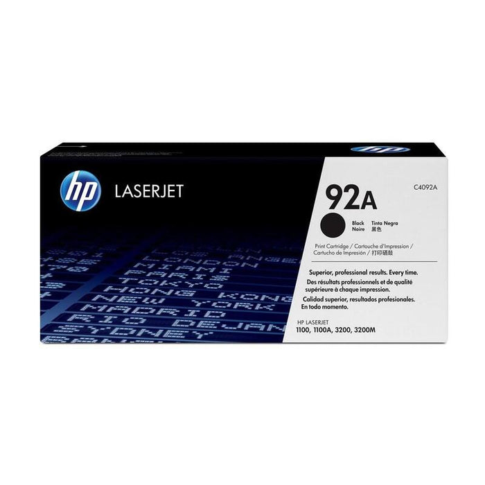 Toner Original Hp 92a Negro C4092a