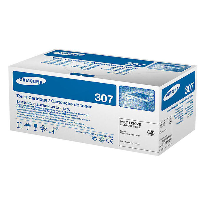 Toner Original Samsung Laser - Mlt-D307e/Els - Negro 20.000 Pagina Ml -5010nd