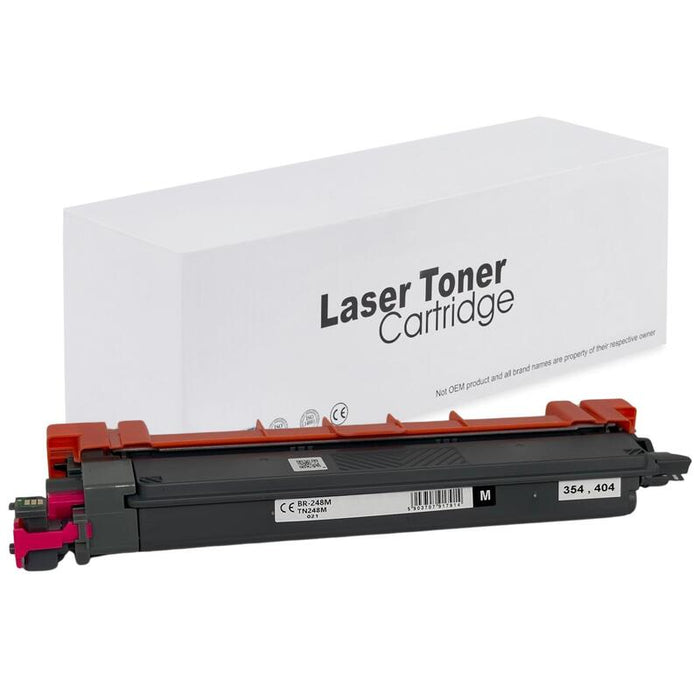 Tóner Para Brother Tn248m Xl Magenta 2300 Páginas Neutral Box