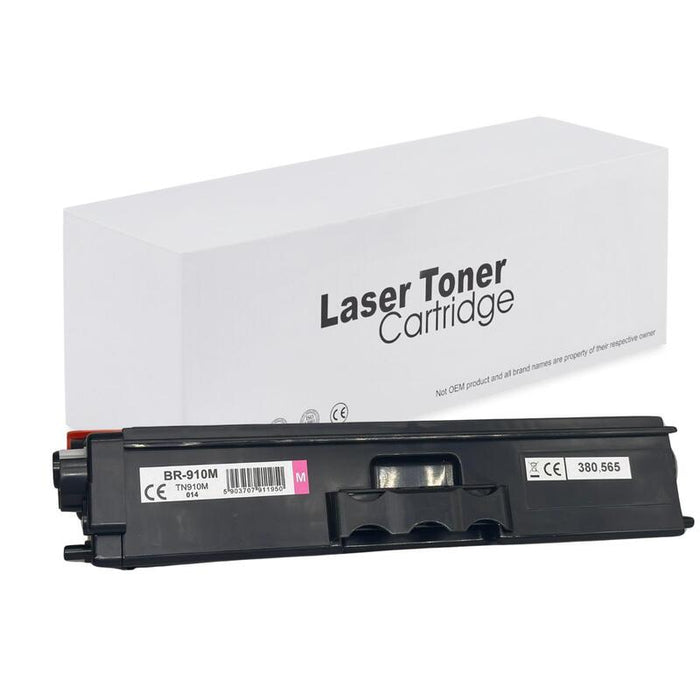 Tóner Para Brother Tn910m Magenta 9000 Páginas Neutral Box