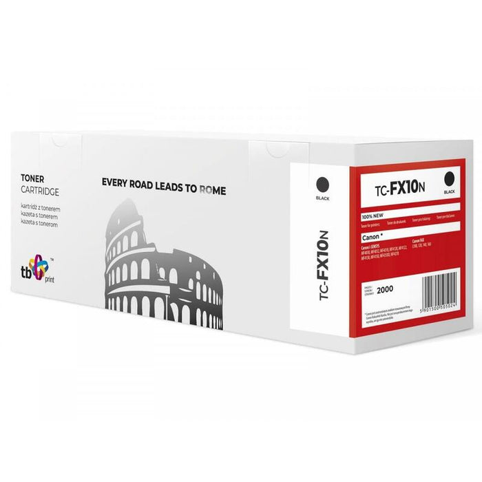 Toner Para Canon Fx10     Tc-Fx10n Bk 100% New