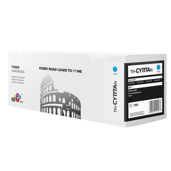 Toner Para Hp 117a W2071a Azul Claro Th-Cy117an 100 Nuevo