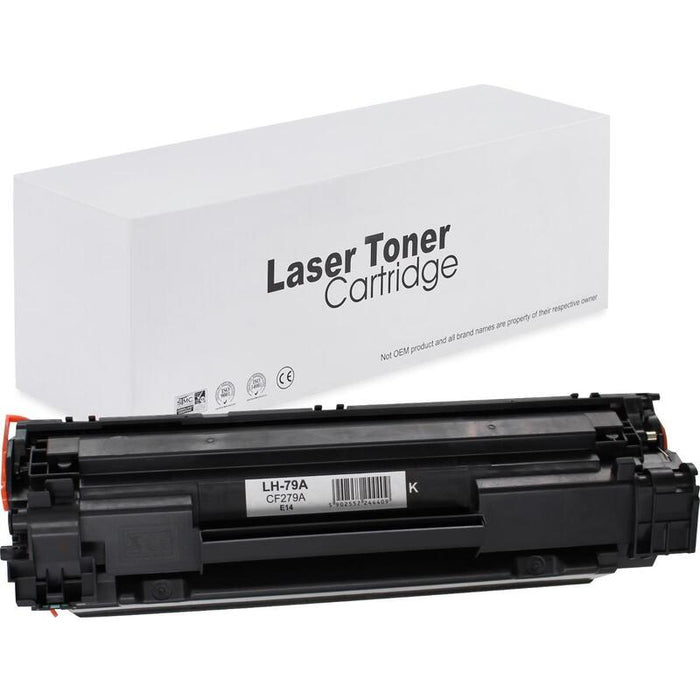 Tóner Para Hp Cf279a / 79a / Cf279 Xl Negro 1000 Páginas Neutral Box