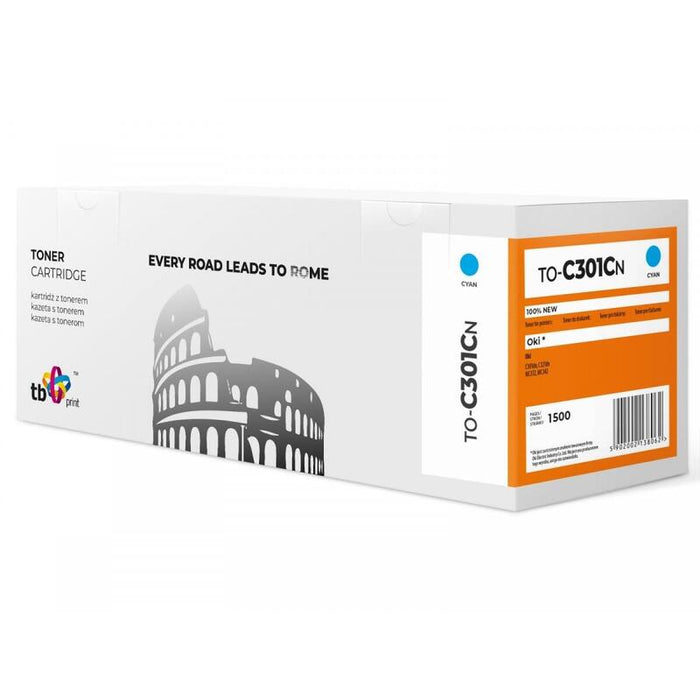 Toner Para Oki C301      To-C301cn Cy 100% New