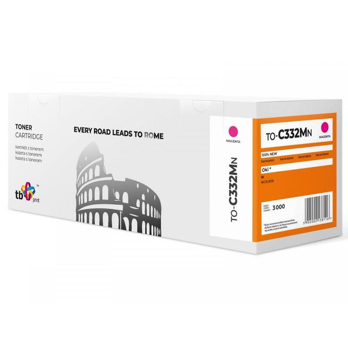 Toner Para Oki C332      To-C332mn Ma 100% New