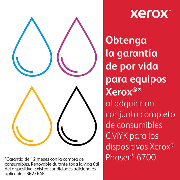 Toner Xerox Phaser 6700 Alto Rendimiento Amarillo 12.000pag.