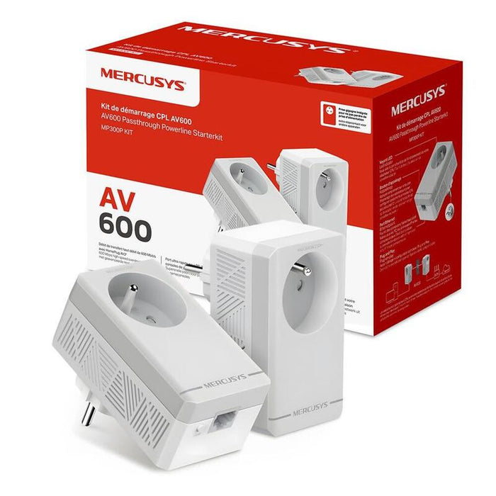 Tp-Link Av600 Passthrough Powerline Starter Kit