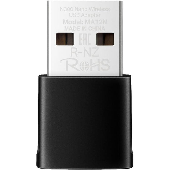Tp-Link N300 Nano Wi-Fi Usb Adapter 300 Mbps At 2.4 Ghz Internal Antennas Usb 2.0 Nano Size Wpa3