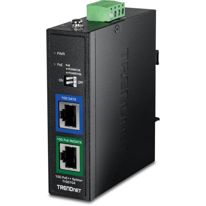 Trendnet Industrial Splitter 10g Poe++ 90w 2xdc Hasta 48v
