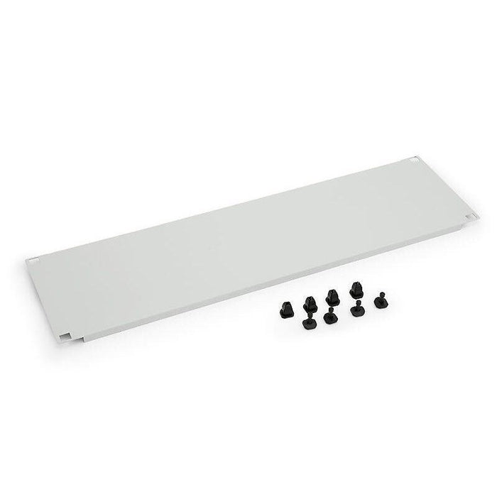 Triton 19\"Zbh. Blindplatte, 1he, Negro, Con Kunmmoffmöpsel