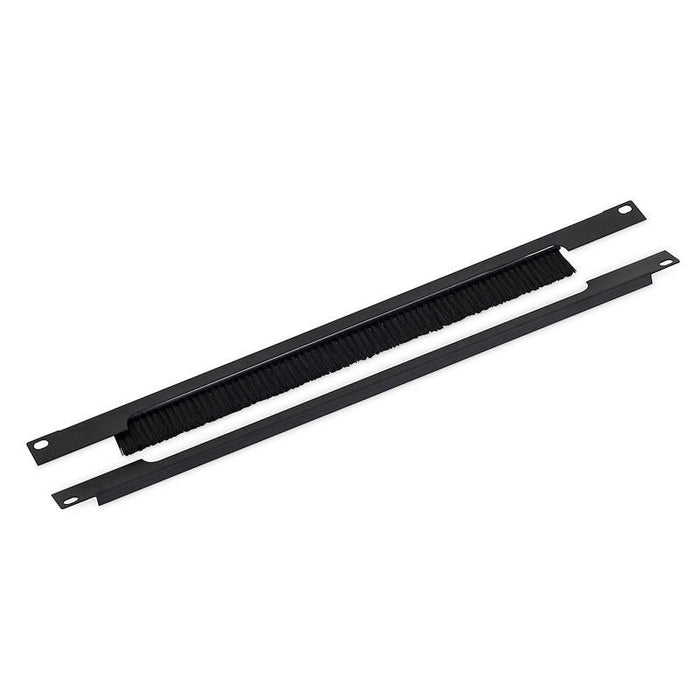 Triton Cabledurchführungsplatte (19") 1he Horizontal Geteilt Mit Bürme Negro