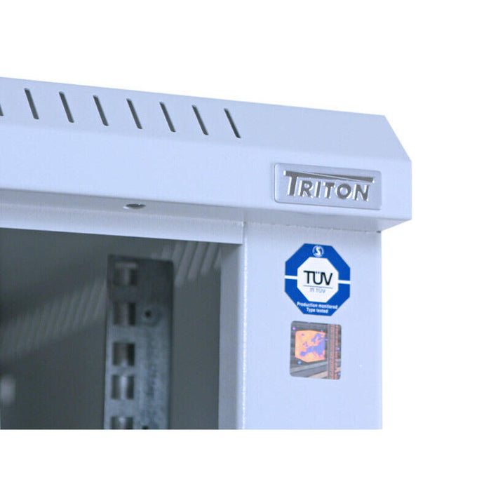 Triton Rma-42-A88-Cax-A1 Armario Rack De 19" 42u, 800x800mm, Puerta De Vidrio, Gris