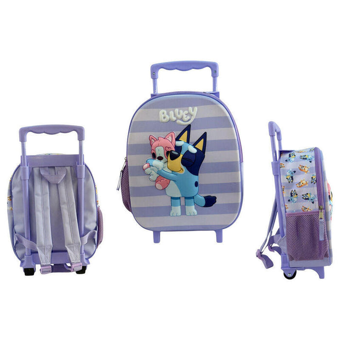 Trolley 3d Puppy Bluey 32cm