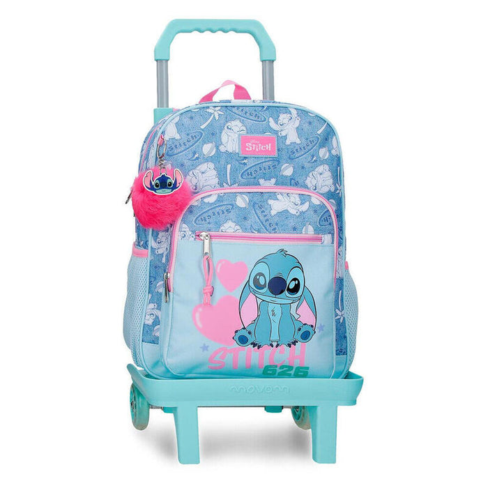 Trolley Hearts Stitch Disney 38cm